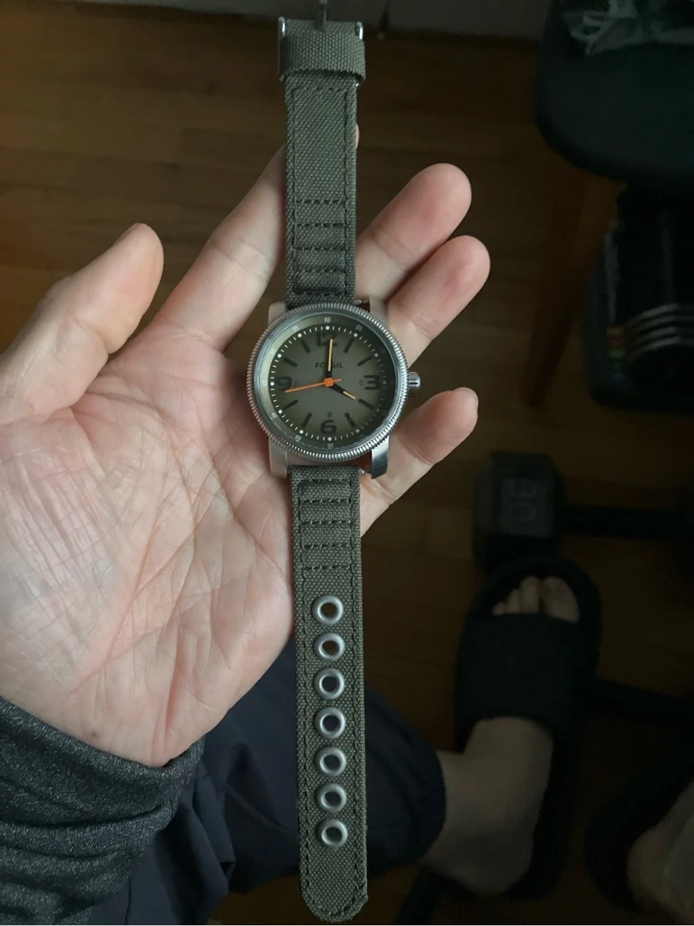 Fossil JR1124 Watch + Genuine Citizen Strap | Needs Battery